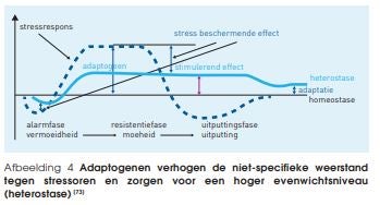 Grafiek stress